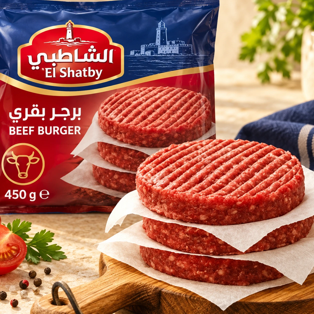 Beef burger 450 g