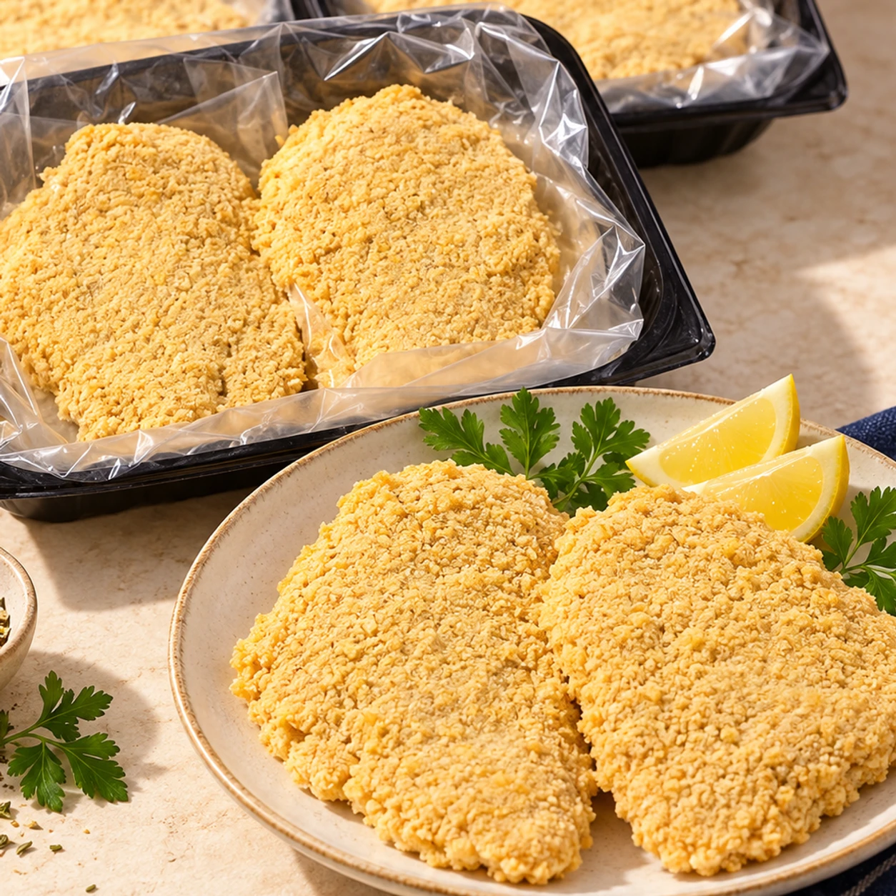 Seasoned chicken pane 1 kg