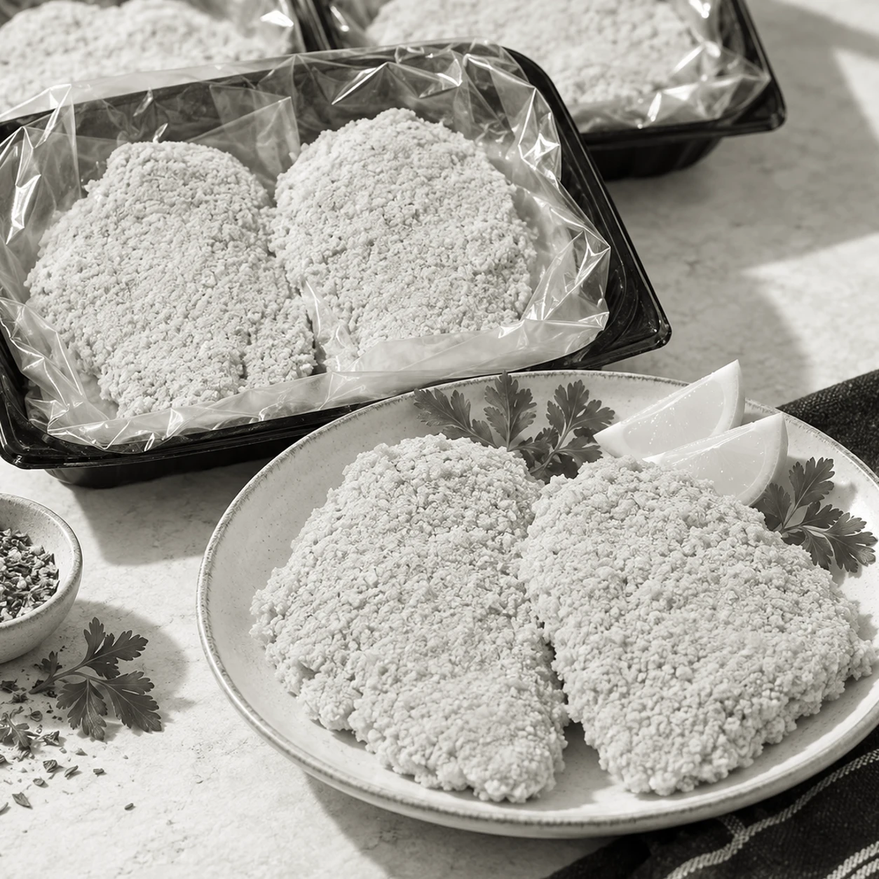 Seasoned chicken pane 1 kg
