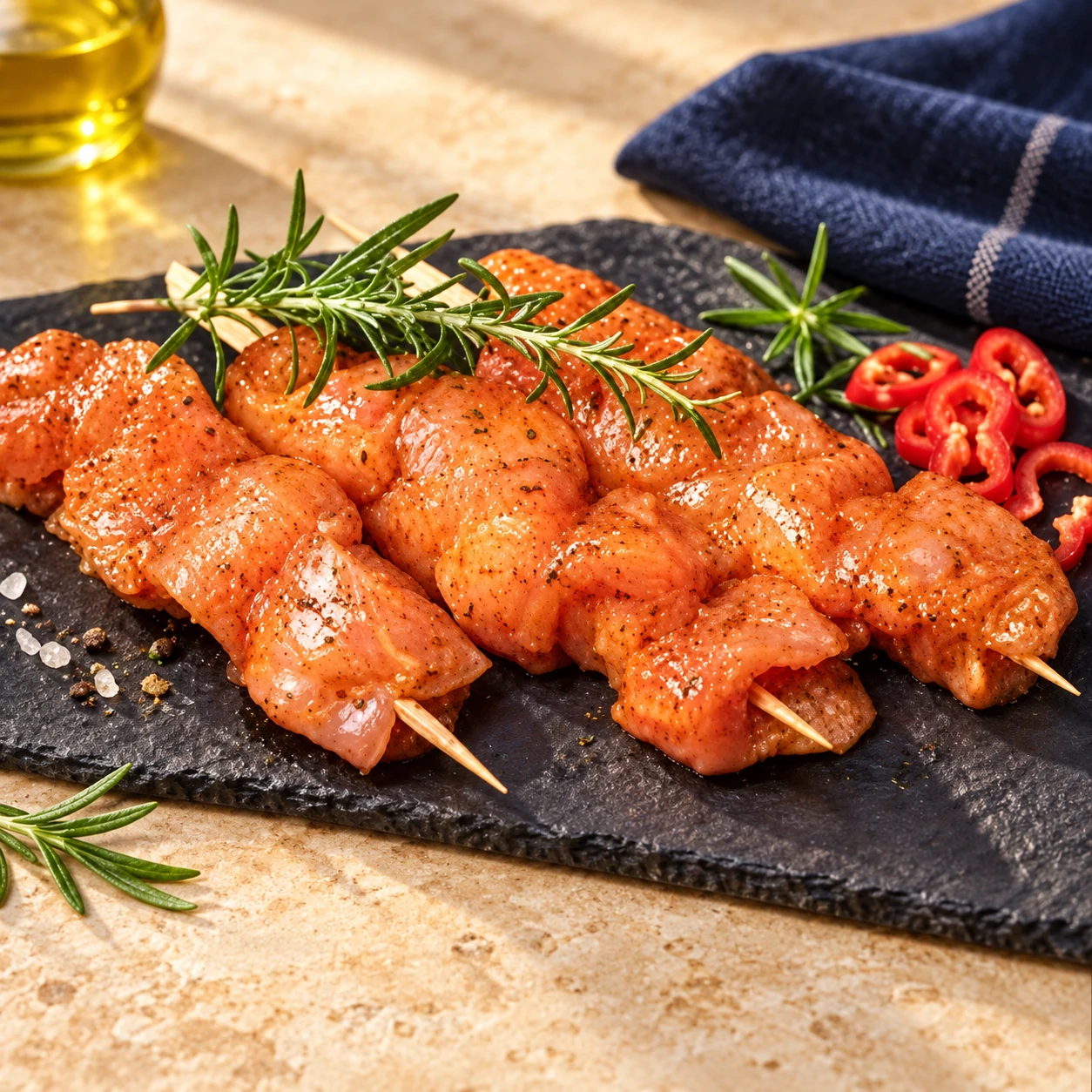 Marinated shish tawook 1 kg