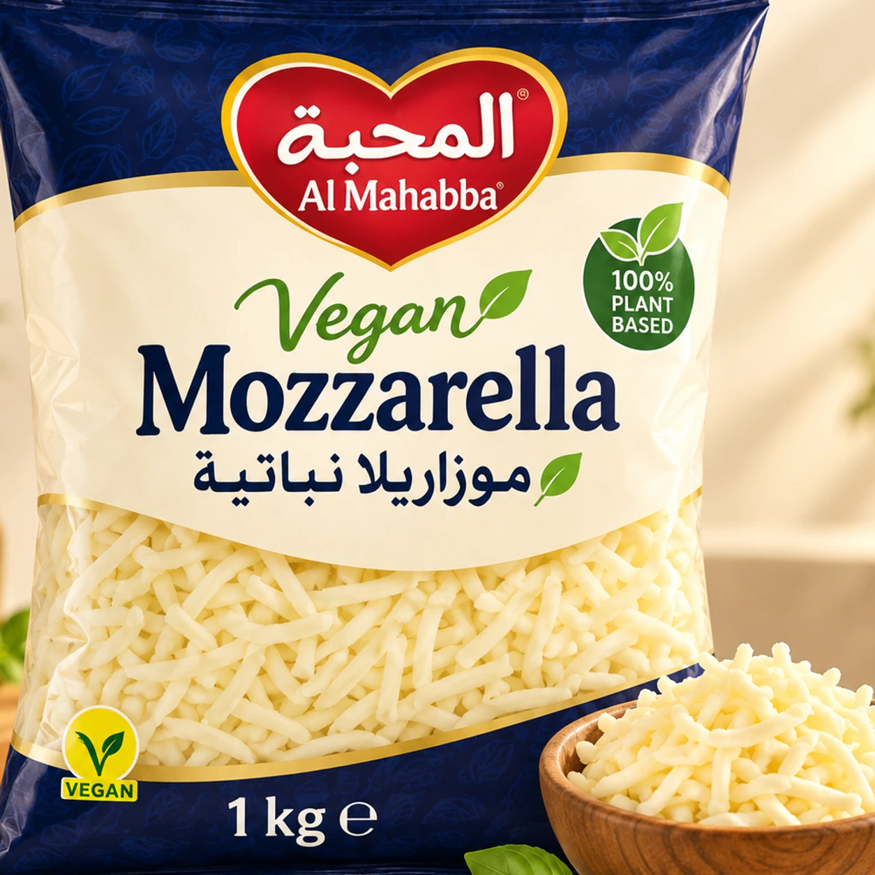 Vegan mozzarella 1 kg