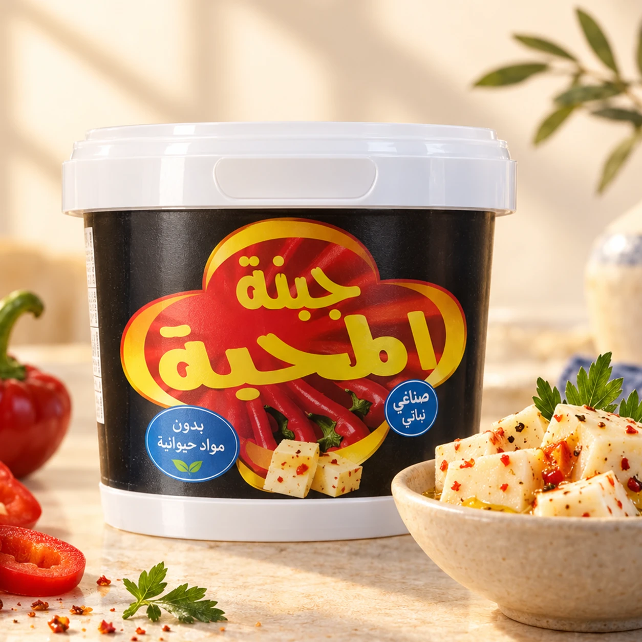 Vegan pepper-style cheese 300 g