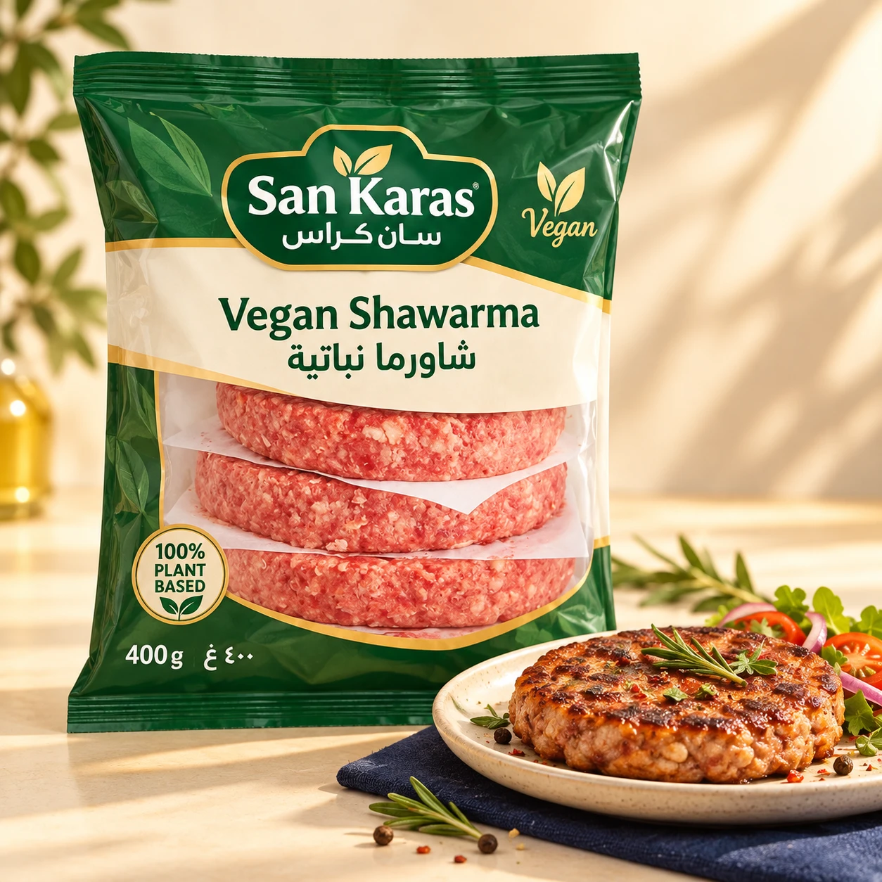 Vegan shawarma 400 g